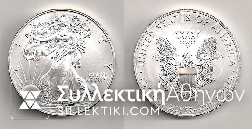 USA Silver Dollar 2008 UNC